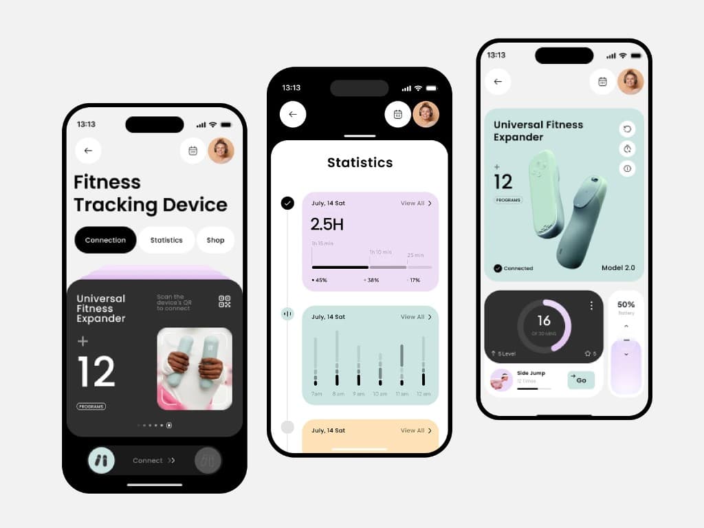 Fitness Tracking Device App